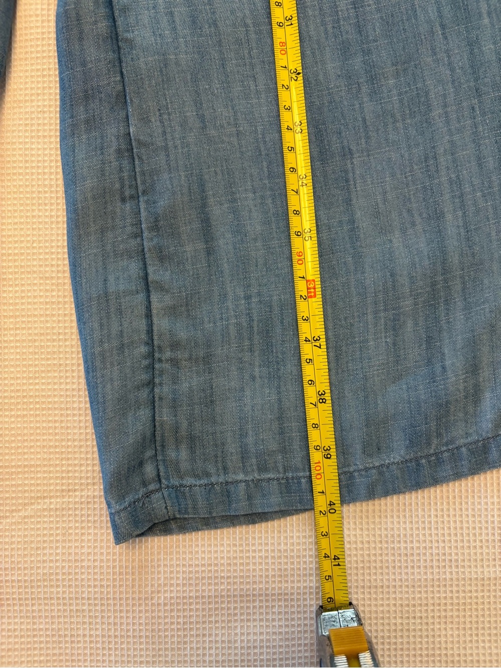 Lands' End Soft Indigo Sleeveless Jumpsuit - Picture 12 of 14